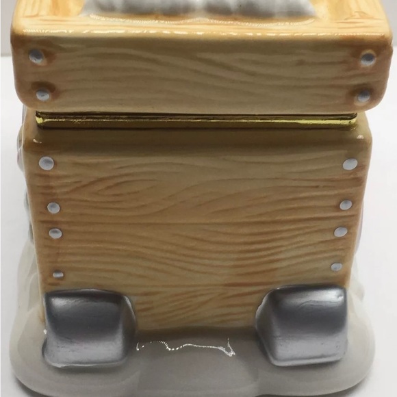 COCA-COLA SLEDDING POLAR BEARS CERAMIC HINGED BOX RARE COLLECTIBLE VINTAGE - Picture 8 of 12